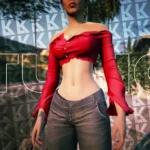 Emily | Crop Top for MP Female V1.0