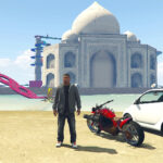 Extreme Bike Parkour Course on TAJ MAHAL | Menyoo PC V1.0