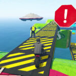 Extreme Bike Parkour Course on TAJ MAHAL | Menyoo PC V1.0