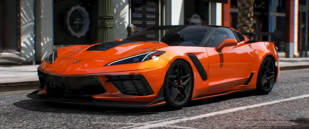 Front Engine Chevrolet Corvette C8 ZR1