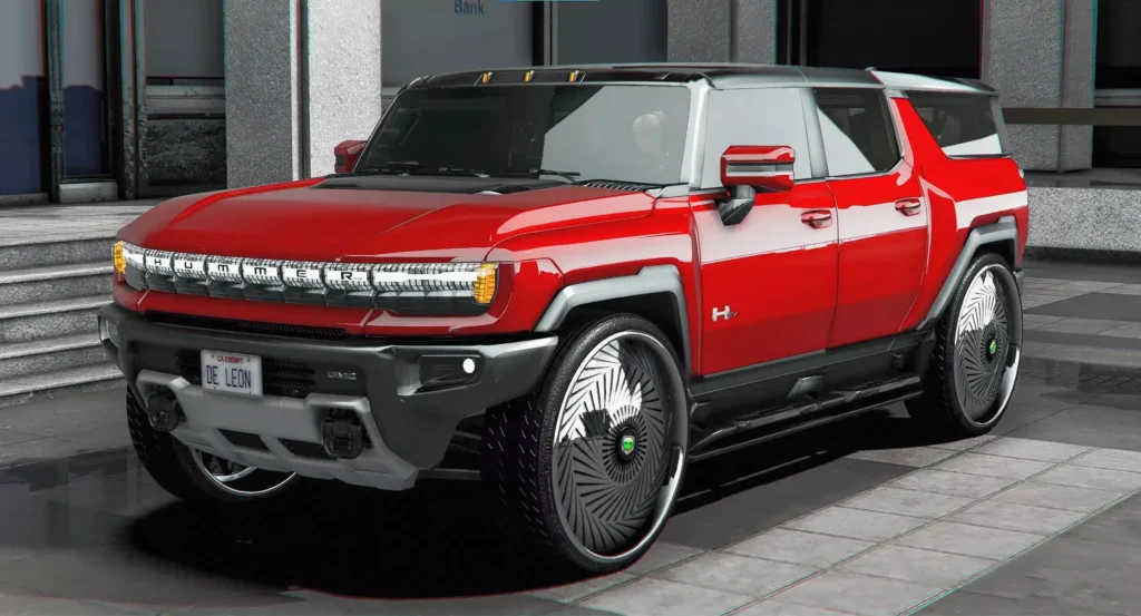 GMC EV SUV Spiners Girlfriend 2023