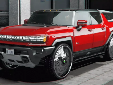GMC EV SUV Spiners Girlfriend 2023