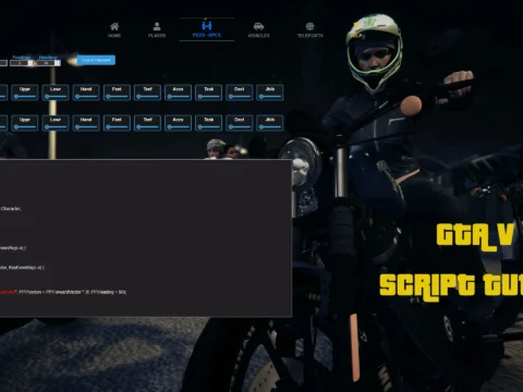 GTA V Script Tutor - Experimental Version - Peds Only