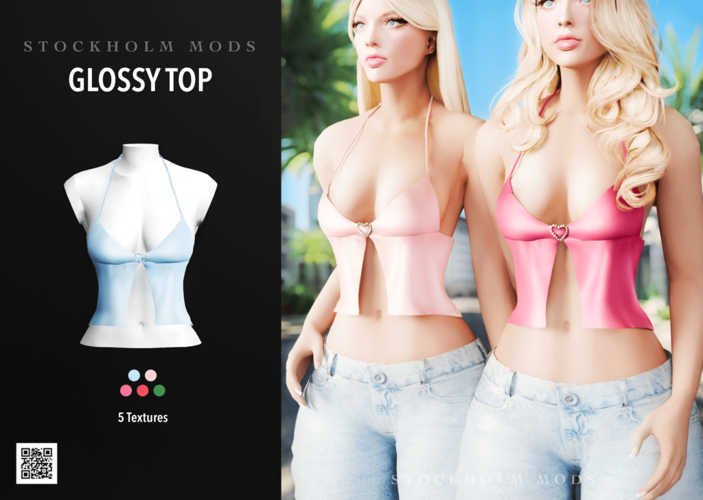 Glossy Top for MP Female 1.0