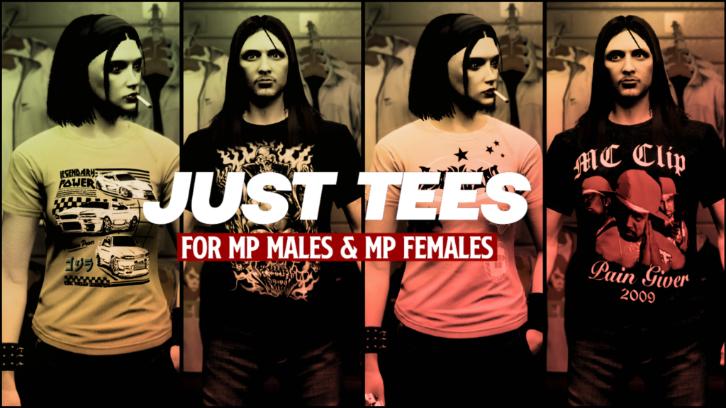Just Tees for mp males & females