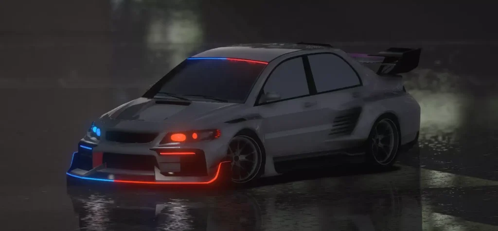 Mitsubishi Lancer Evolution Sunrise Hycade LEO