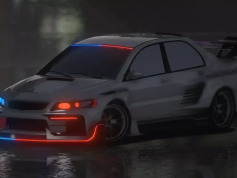 Mitsubishi Lancer Evolution Sunrise Hycade LEO