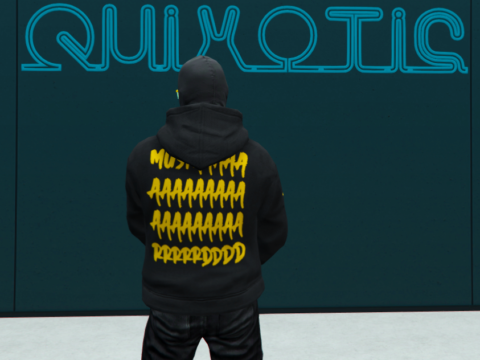 Mustard Hoodie for MP Male 1.0