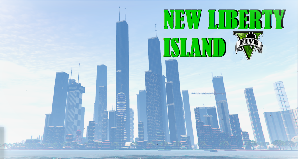 New Liberty Island - New York Tower City style