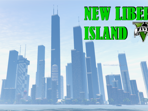 New Liberty Island - New York Tower City style