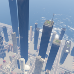 New Liberty Island - New York Tower City style3