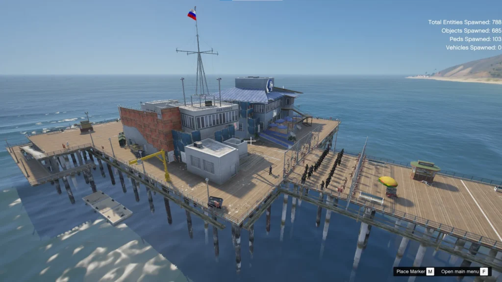Prison on beach [Menyoo] V4.1