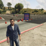 Real one-way traffic at the Griffith Observatory (YMAP) 1.1