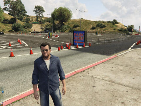 Real one-way traffic at the Griffith Observatory (YMAP) 1.1