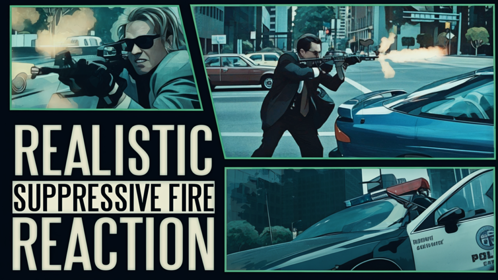 Realistic Suppression Fire Reaction