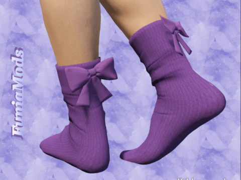 Ribbon socks for MP Female 1.0