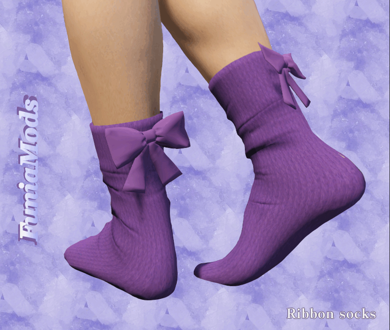 Ribbon socks for MP Female 1.0
