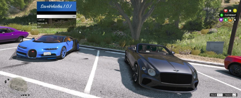 Save Vehicle