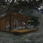 Small Modern Cabin 1.02