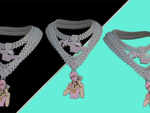 Trap Queen Chain for MP Female
