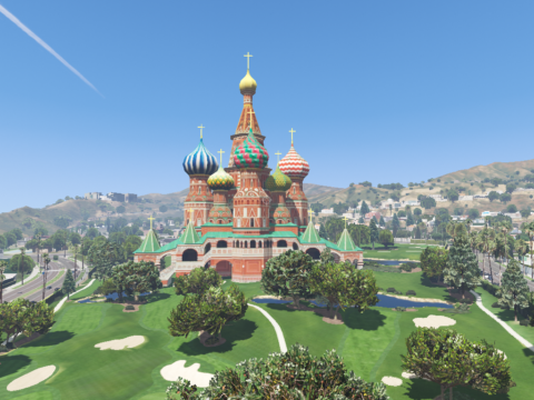 Basil's cathedral Prop [AddonProps / Map editor] V1.0