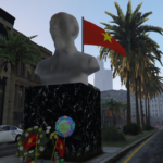 Uncle Ho's statue and Vietnam streets style V0.1