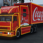 1994 KamAZ 54112M "Xmas" [Add-On | + Trailer | Extras | Livery | Template]