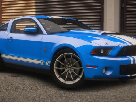 NFSHP: 2010 Shelby GT500 Super Snake [Add-On | Liveries | Template] V1.0