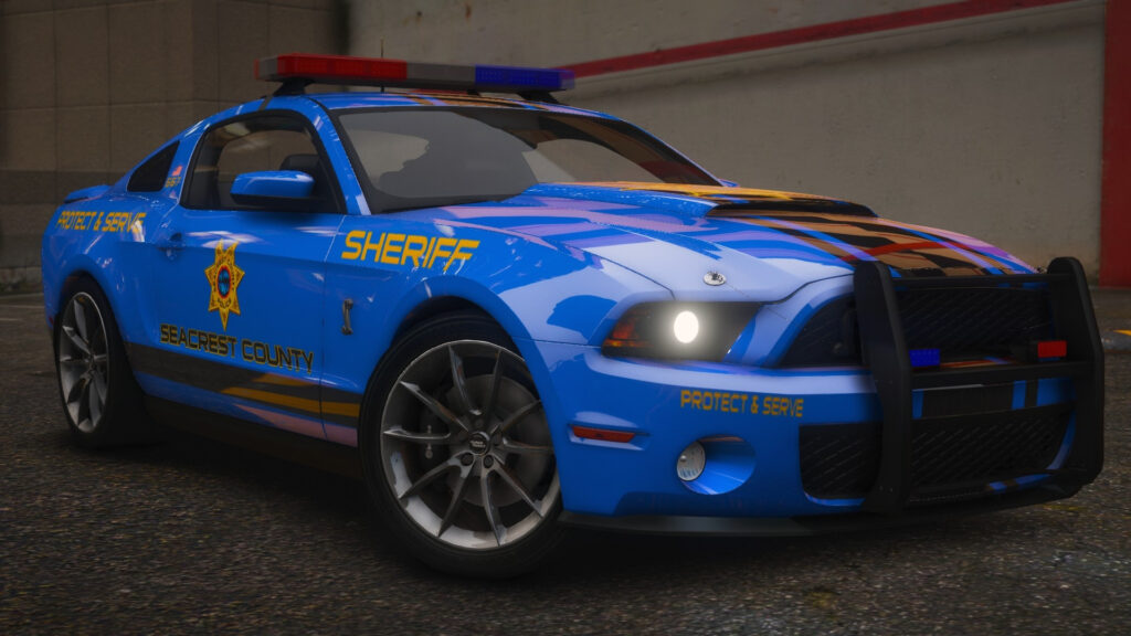 NFSHP: 2010 Shelby GT500 Super Snake SCPD [Add-On | NON ELS | Sounds | Template] V1.0