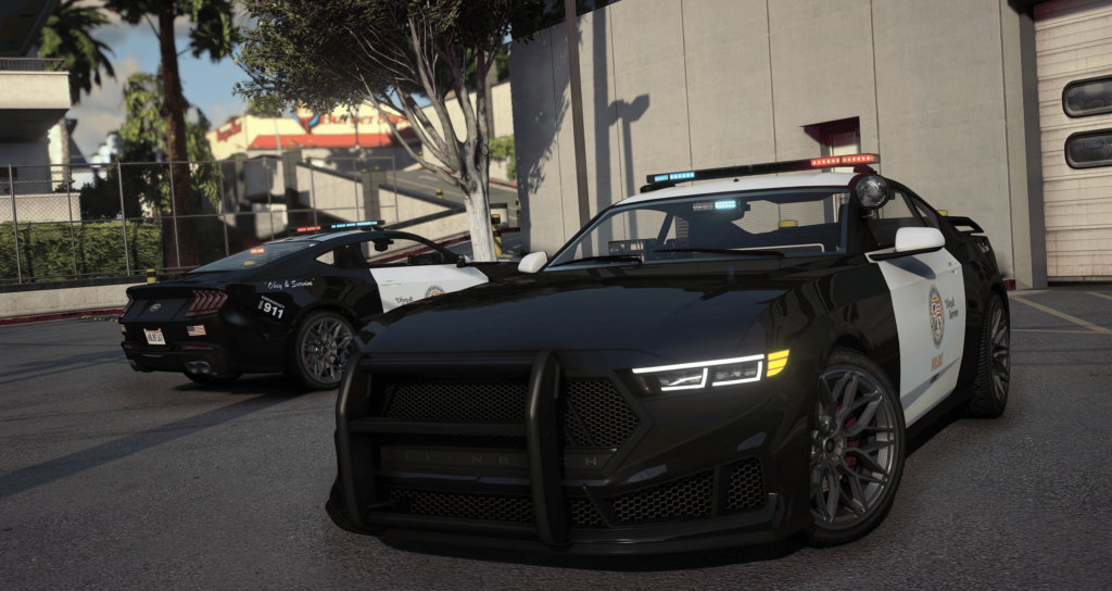 2024 Vapid Dominator GTX Pursuit Interceptor [Add-On / FiveM | Tuning | LODs] V1.1