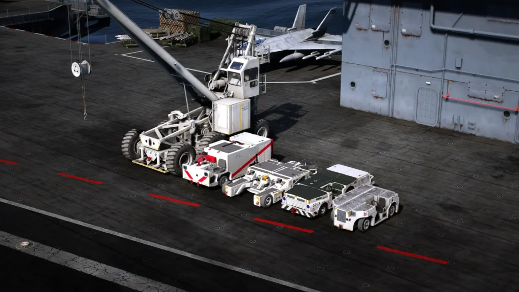 Aircraft Carrier Deck Vehicle Pack [Add-On | LOD] V1.0