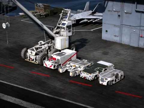 Aircraft Carrier Deck Vehicle Pack [Add-On | LOD] V1.0
