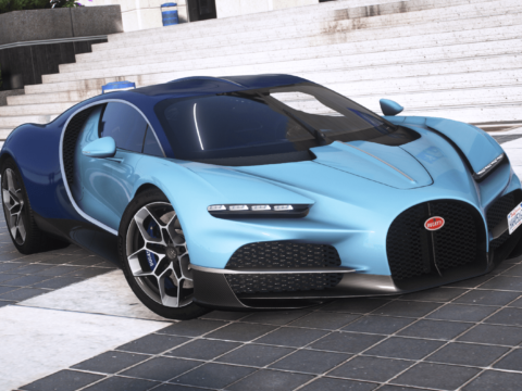 Bugatti Tourbillon 2025 [Add-On / Replace | Tuning | Active Spoiler | Template | FiveM] V1.0