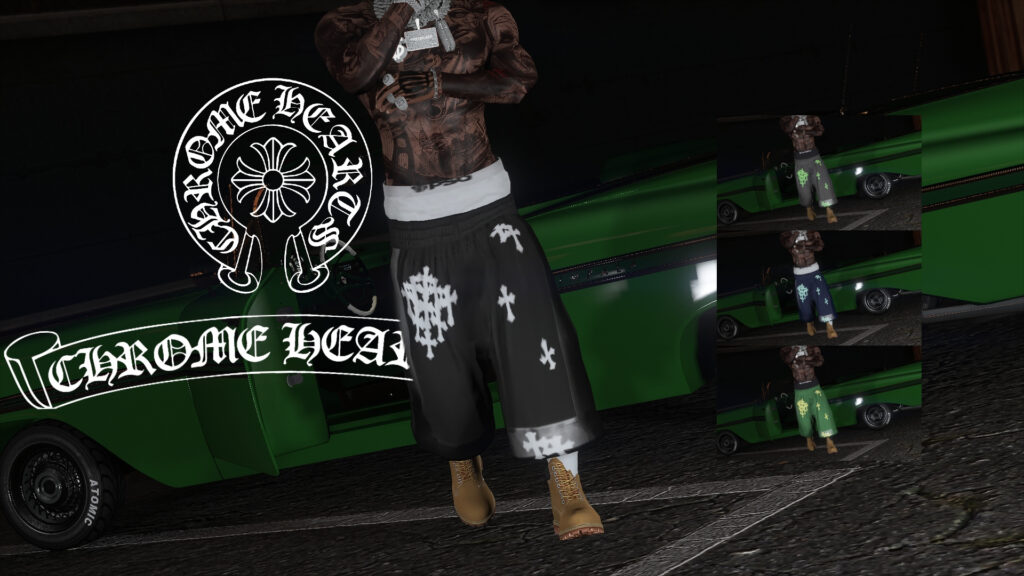 Chrome Hearts Long Shorts 1.0