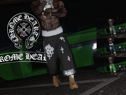 Chrome Hearts Long Shorts 1.0