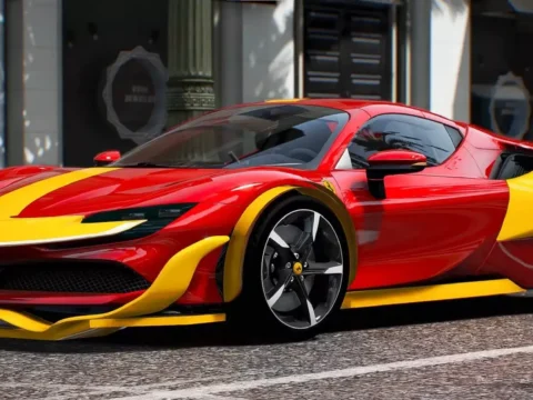 Customs Ferrari SF90 Spider BodyKit