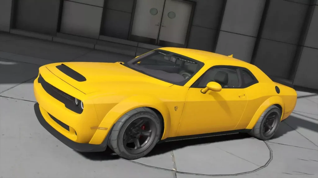 Dodge Challenger SRT Demod