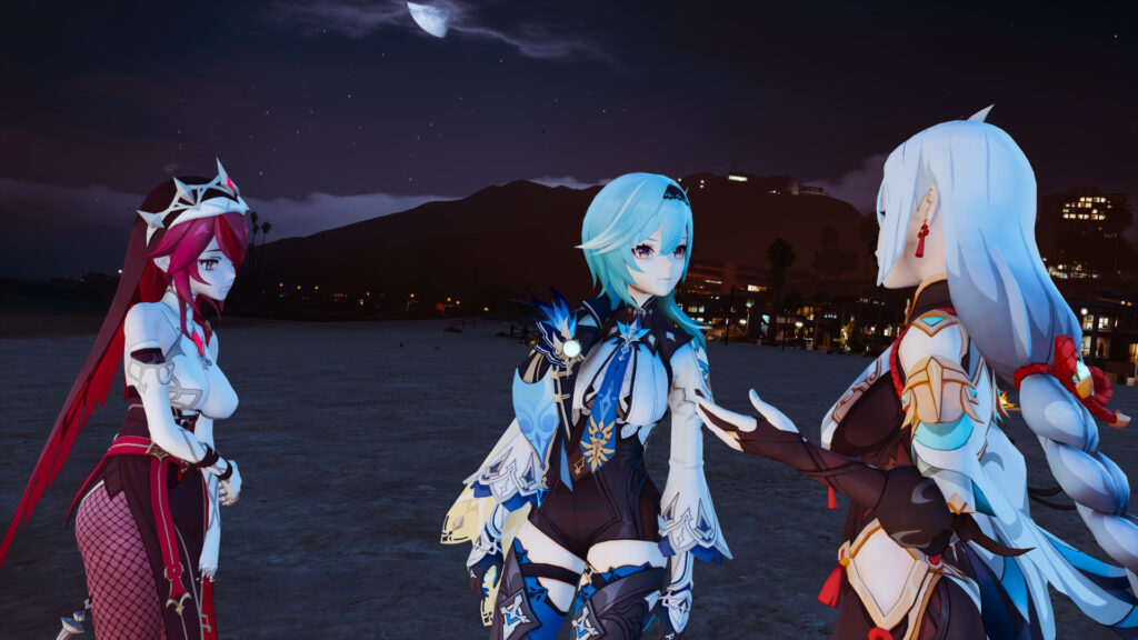 Eula from Genshin Impact | Add-on Ped 1.0