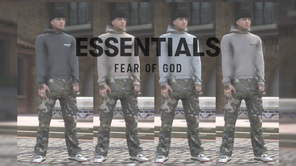 FEAR OF GOD ESSENTIALS Kids Fleece Hoodie But For Mp Male 1.0