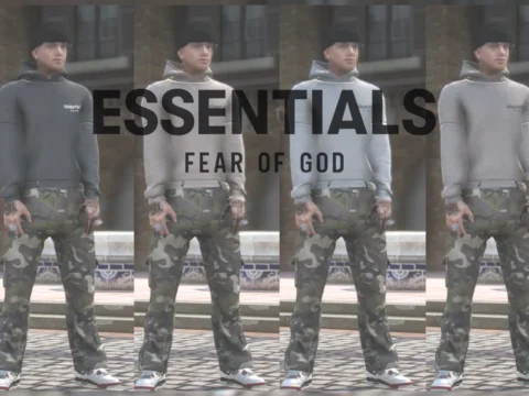 FEAR OF GOD ESSENTIALS Kids Fleece Hoodie But For Mp Male 1.0