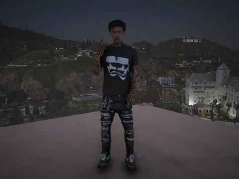 FOUR9 Gangsta T-Shirt Collection #1 1.0