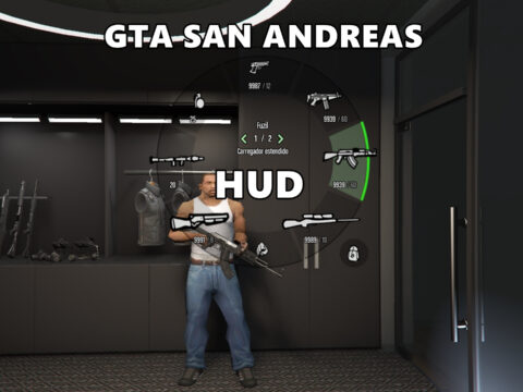 HUD GTA SAN ANDREAS 1.0