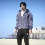 Hoode Full zipper for MP Male 1.06