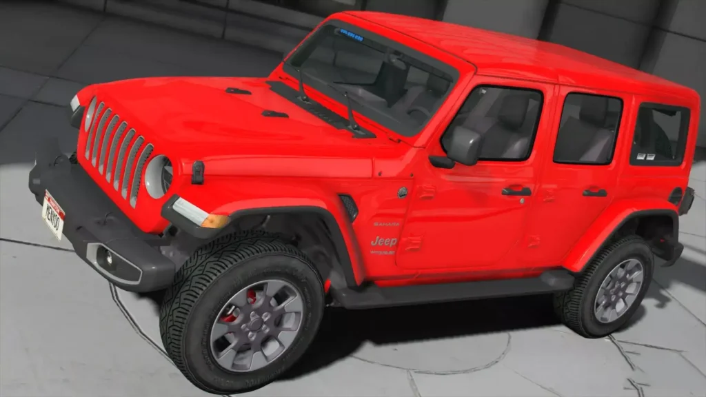 Jeep Wrangler Rubicon Unmarked