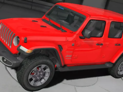 Jeep Wrangler Rubicon Unmarked