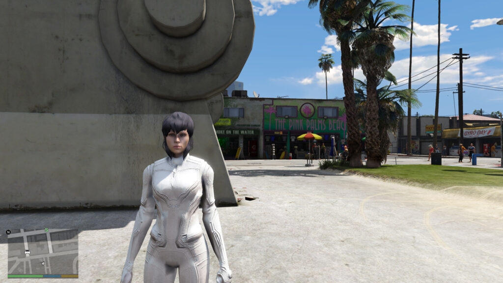 Major Motoko Kusanagi [Add-On Ped] 1.0