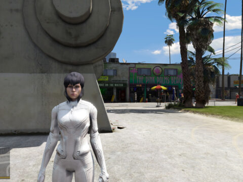 Major Motoko Kusanagi [Add-On Ped] 1.0