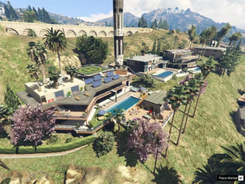 Franklin's Mega Mansion [Menyoo] V1.1