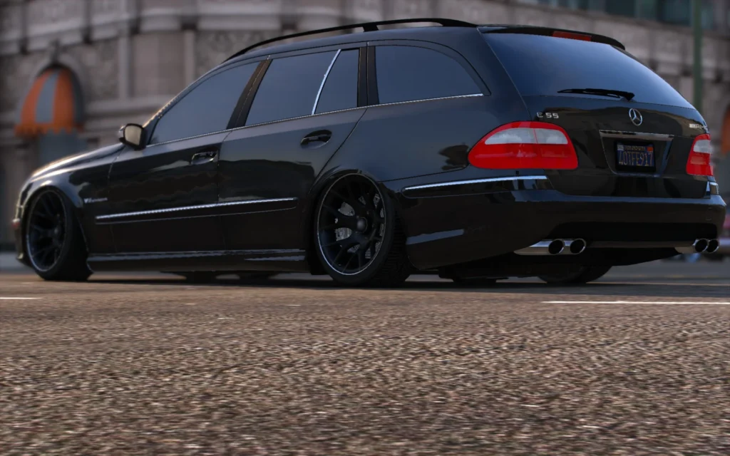 Mercedes-Benz E55 AMG Estate (S211) [Add-On | Extras | Sound] 1.0