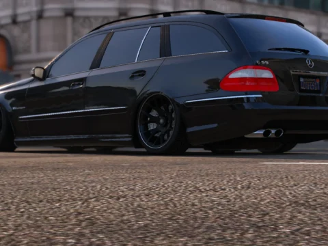 Mercedes-Benz E55 AMG Estate (S211) [Add-On | Extras | Sound] 1.0